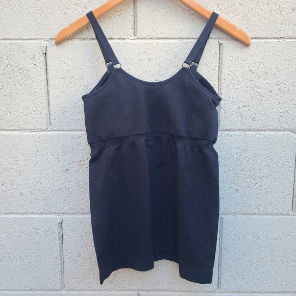 Kindred Bravely | Sublime Hands-Free Pumping & Nursing Black Tank Size S Petite - Picture 7 of 7